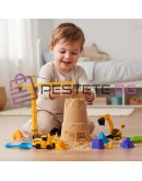 Комплект конструктор строителство от кинетичен пясък XXL